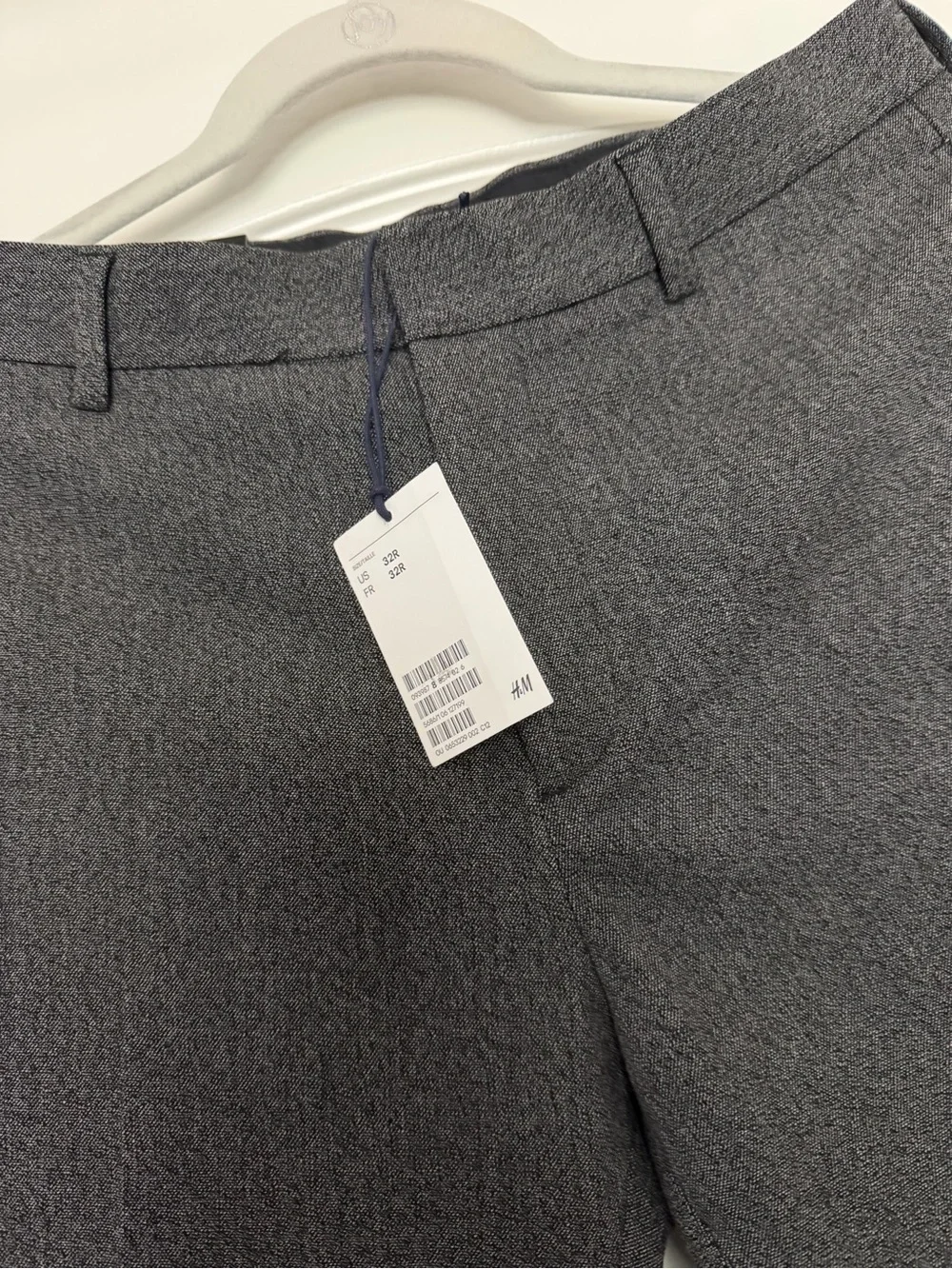 H&M Charcoal Gray Men's Dress Pants